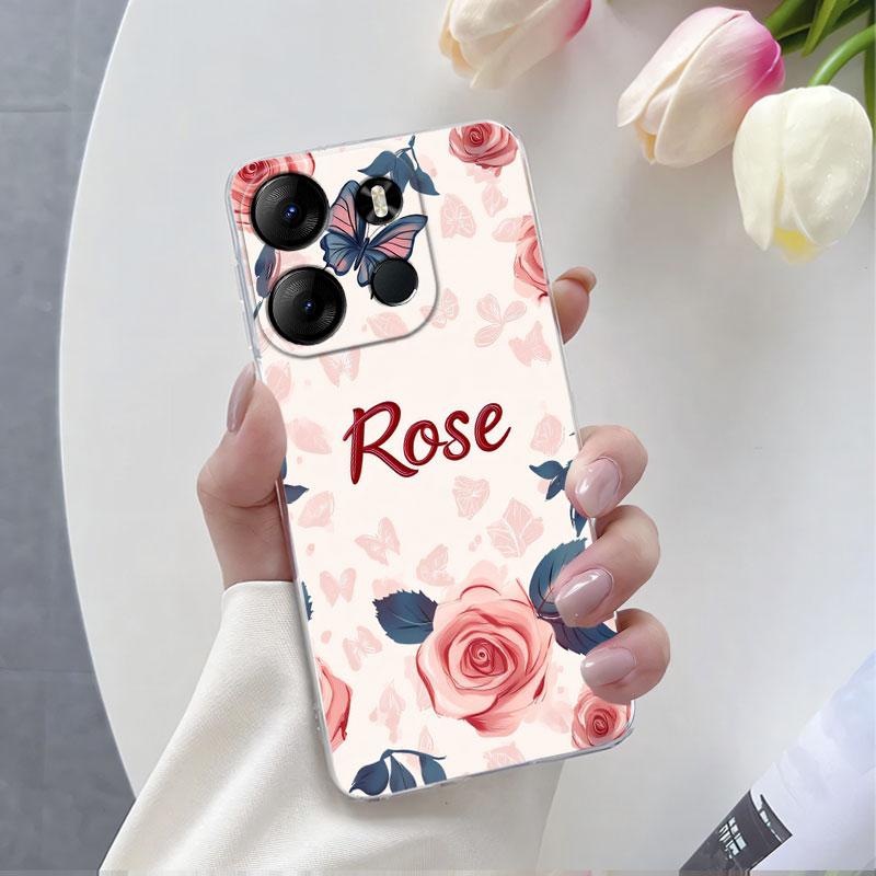 For Infinix Smart 7 Smart 6 HD Plus Case Luxury Protective Cover For Infinix Smart 5 India Marble Clear Soft Silicone Phone Case