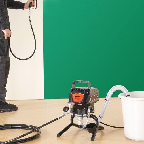 VEVOR Stand Airless Paint Sprayer, 950W 3000PSI High Efficiency Electric Airless Sprayer, Fine And Even Painting Effect