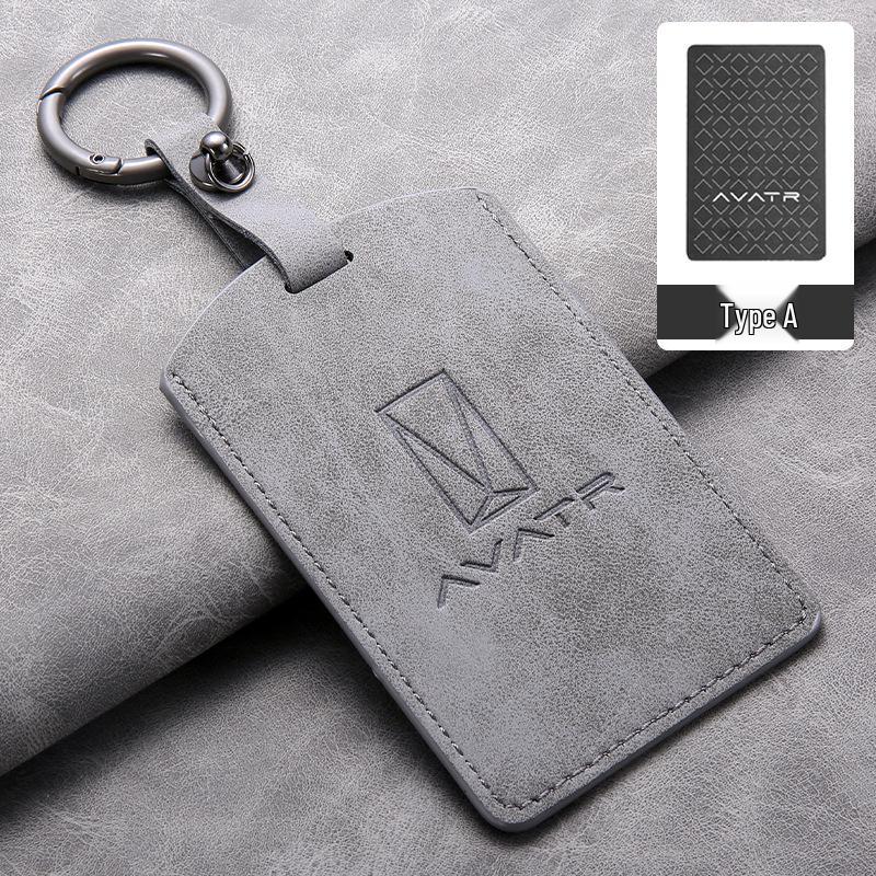 Avatr 12 Smart NFC Car Key and Card Case - Suede