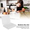 25pcs Soft Feel Prewound Bobbins Polyester Sewing Bobbins Embroidery Bobbins  For Sewing Machines