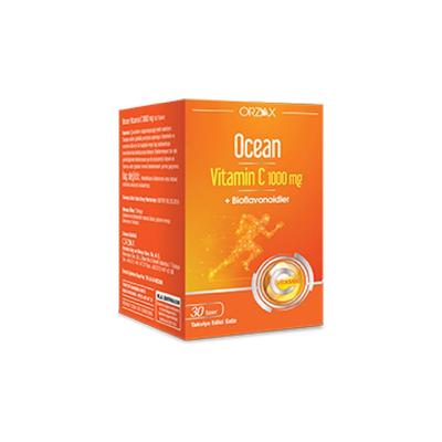 „Ocean Witamina C 1000 mg 30 tabletek”