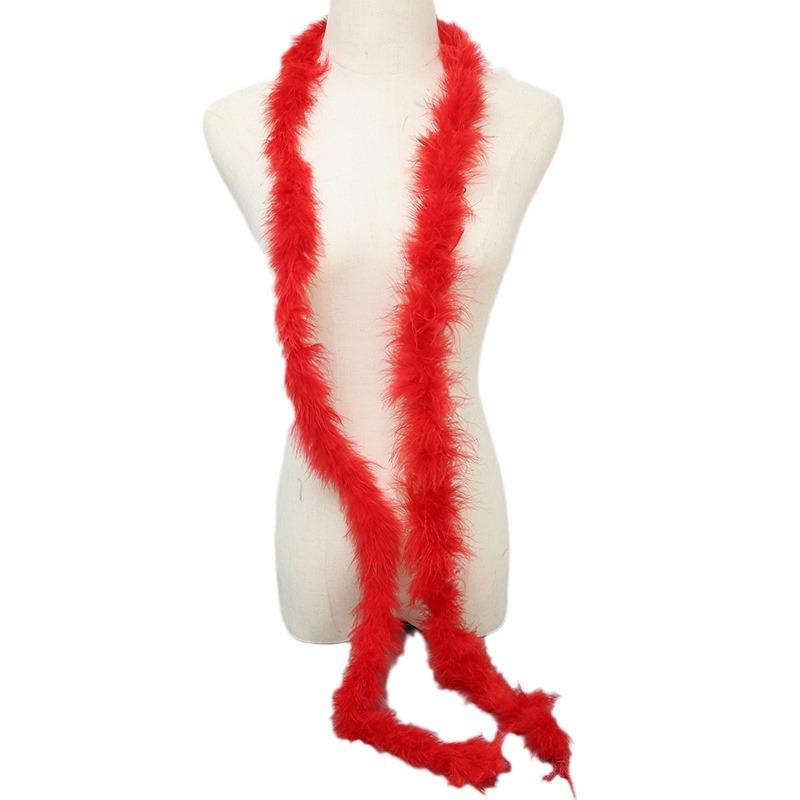2-Layer Fluff Strips Diy Jewelry Material Turkey Fluff Strips Performance Clothing Skirt Accessories Feather Strips