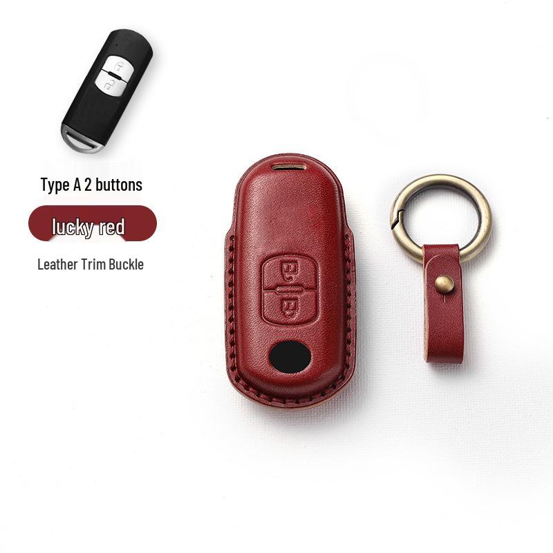 

Чехол для ключей из натуральной кожи для 2021 Mazda CX4/CX5 (2-кнопочный/3-кнопочный) – Дизайн высокой моды