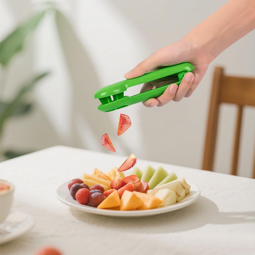 Traubenschneider für Kleinkinder, Tomaten-Küchenhelfer, Kreatives kleines Werkzeug Obst