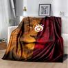 Galatasaray Flannel Blanket Soft Warm All-Season Throw, Design for Camping, Car Travel, Hiking Sofa, Bed, Office Perfect Gift for Parties