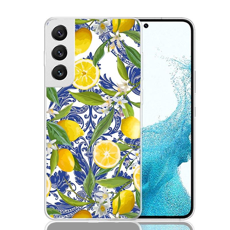 

Citrus Limon Linnaeus Phone Case For Samsung Galaxy S26 S25 Edge S24 S23 FE S22 Ultra S21 Plus S20 + Fundas Cover Coque Galaxy S Samsung S25 Ultra