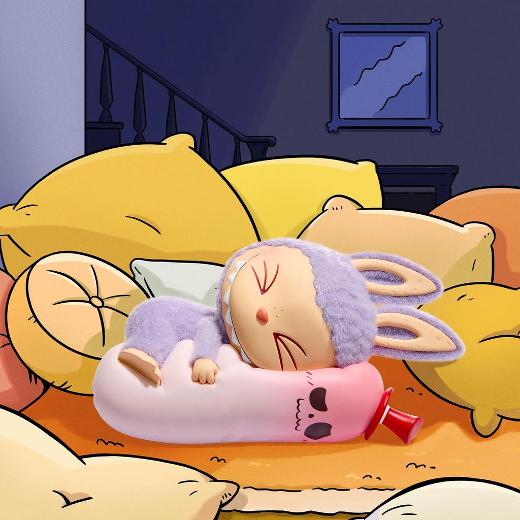 [POP MART Official Store] THE MONSTERS 1:00 A.M. Series [1 Piece] Labubu Lovebu Pop Mart Blind Box Figure Toy Gacha Gacha Plastic Model Gift Fan