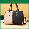Chic And Spacious Color Block Tote Bag For Women Ideal For Fashionable Casual Outfits
