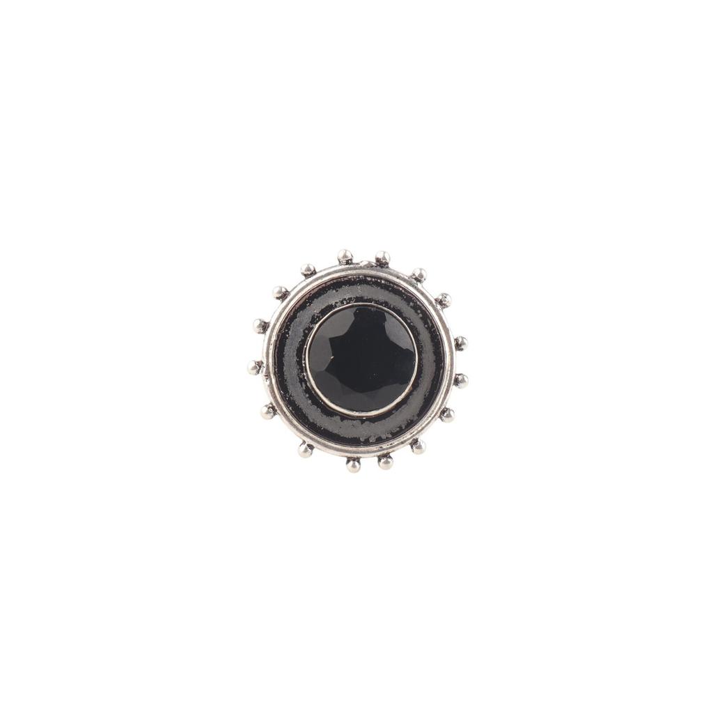 Black Onyx Gemstone 925 Sterling Silver Jewelry Handmade Ring Gift For Wedding RR-49-19