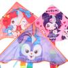 Cute Cartoon Colorful Triangle Kite Flying Toys Kite For Children Kids With 30M Kite String Outdoor Fun Sports Kites Toys