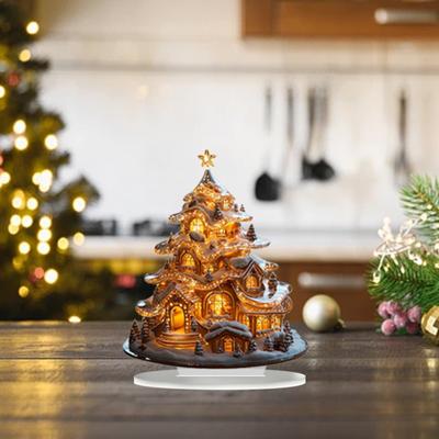 Christmas Holiday Decoration Home Acrylic Ornaments Crafts Decorative Ornaments