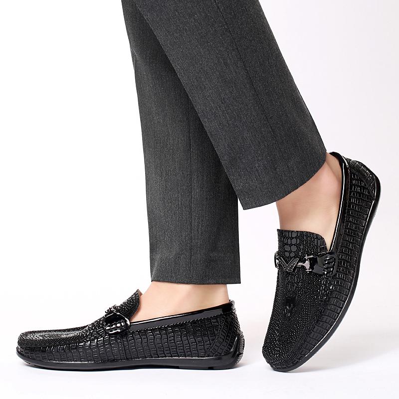 Genuine Leather Mens Loafers Soft Moccasins Slip on Men's Footwear Comfortable Men Casual Shoes All-match Male Office Shoes