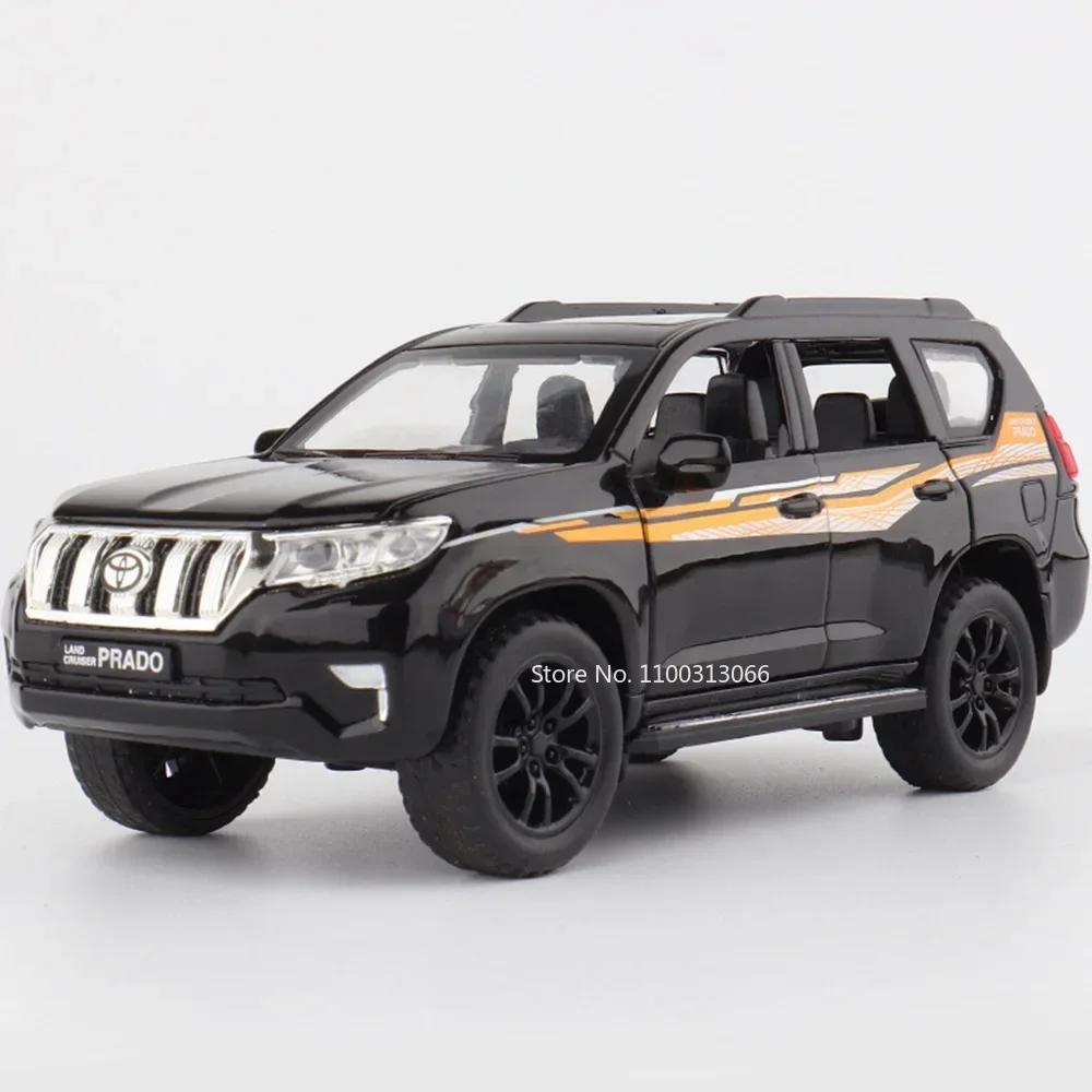 1:32 AE86 Prado Alloy Diecasting Cars Models Toys Doors Opened Vehicles Model With Pull Back Car Toy for Boys Festival Gifts