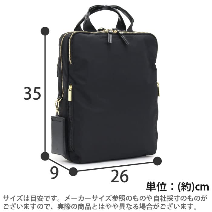 Ace Gene Surifam Damen Business-Rucksack, 13 Zoll Passform, 10581 11471, Marineblau, 26cm B x 35cm H x 9cm T