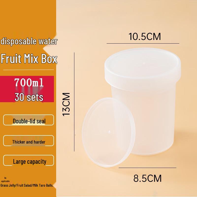Homeglen Disposable Dessert Containers
