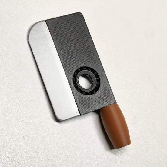 Cortador de Cozinha Fidget Spinner Brinquedo Alívio do Estresse Impressão 3D Bola Rolante Brinquedo Cortador Giratório Trabalhador de Escritório em Casa Redução da Ansiedade Brinquedo de Mesa