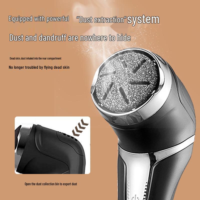 Digital Display Electric Callus Remover & Foot Scrubber Pedicure Tool