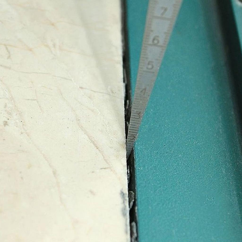 Taper for Gap Gauge & Straight Ruler 1-15mm 1-15cm Stainless Steel Depth Ruler Hole Inspection Tool Dimensional Measurem