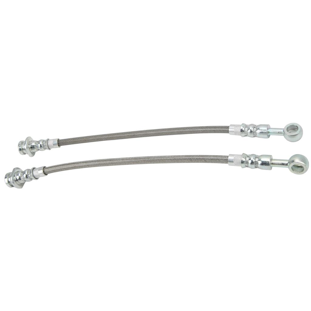 Stainless Steel Rough Rear Extended Brake Lines Replacement for Nissan Patrol GQ Y60 1988?1997
