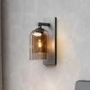 Nordic Style Luxury Crystal Glass Bedside Wall Lamp for Bedroom & Entrance