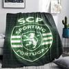 Sporting CP Print Flannel Blanket, High Quality Comfortable for All Seasons, Home Decor, Warmth and Comfort, Perfect for Christmas Gifts