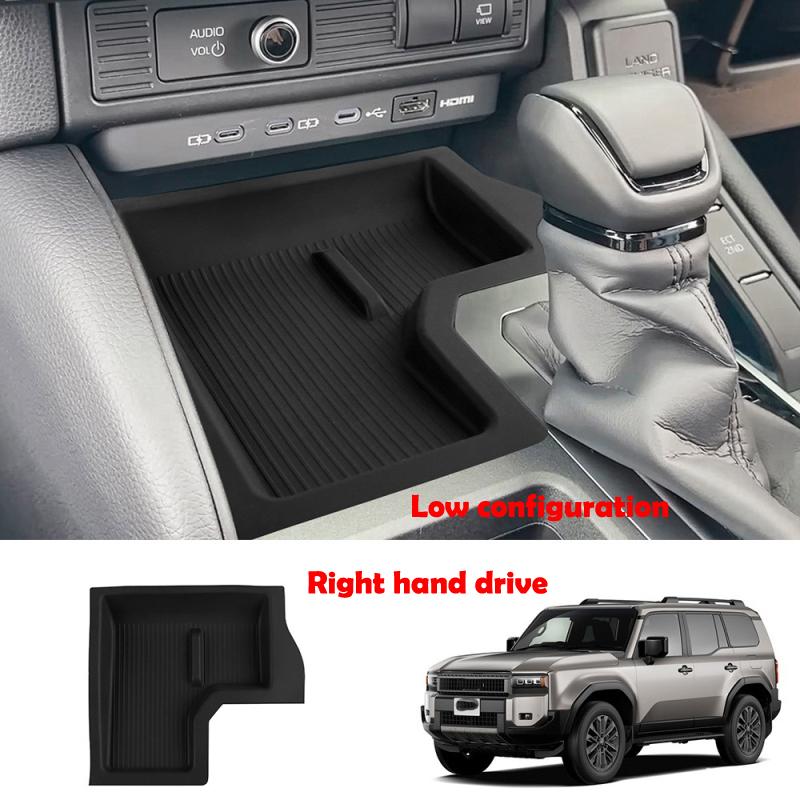 Right hand drive For Toyota Land Cruiser 250 Prado LC250 2024 2025 silicone rubber Center Console Gear Shift Panel Cover Trim