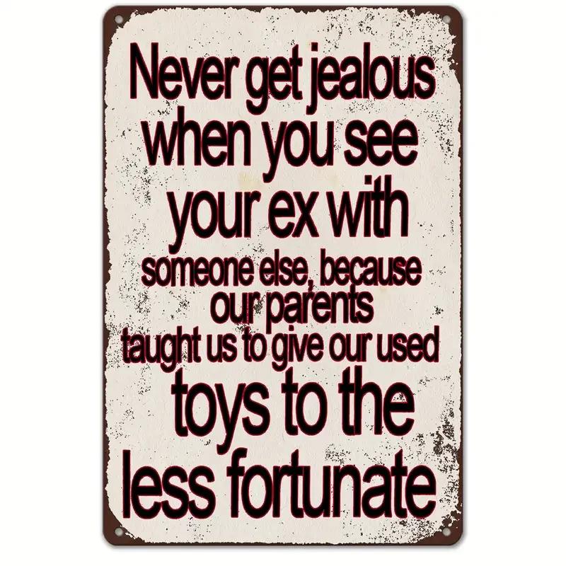 Inspirational Life Sentences Aluminium Sign,Vintage Restaurant Decoration, Cafe Bar Club Living Room  Home Wall Decor