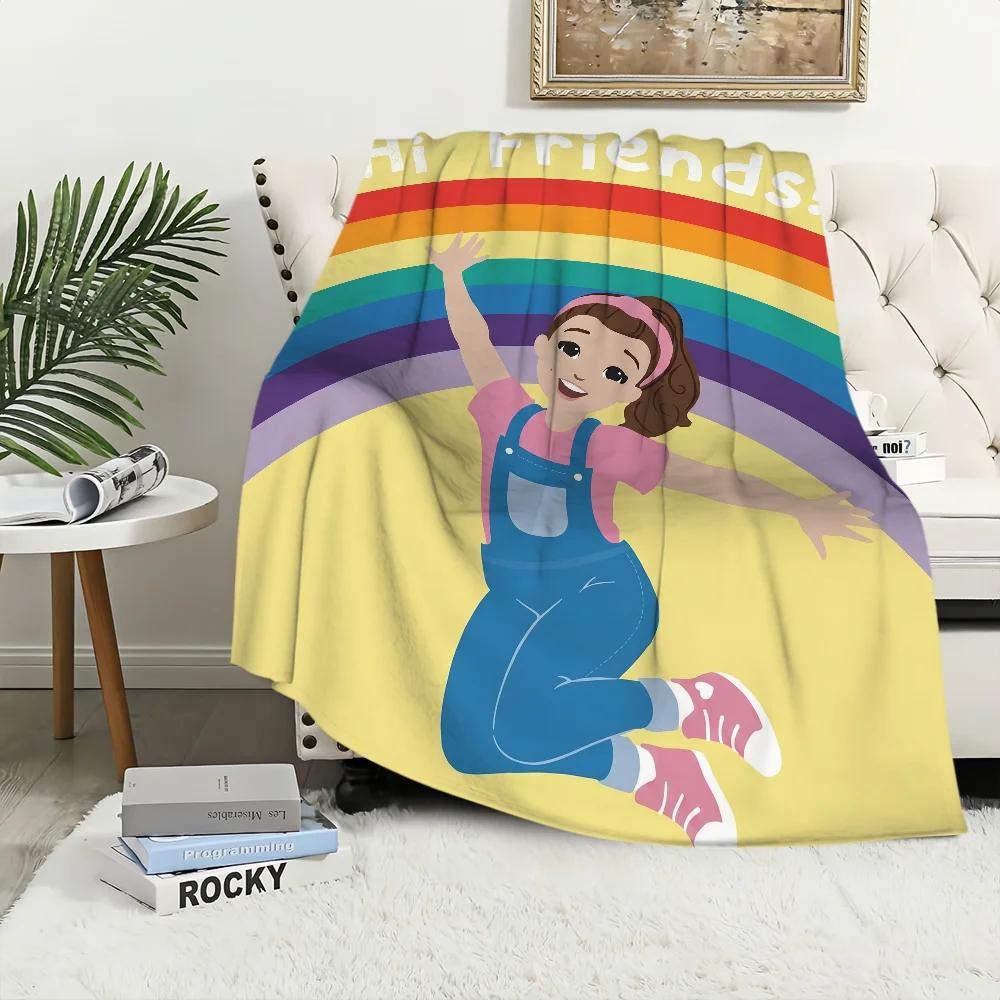 Miss MS R-Rachel Blanket For Soft Throw Blanket for Picnic Bed Sofa Home Bedroom Cozy Warm Comfortable