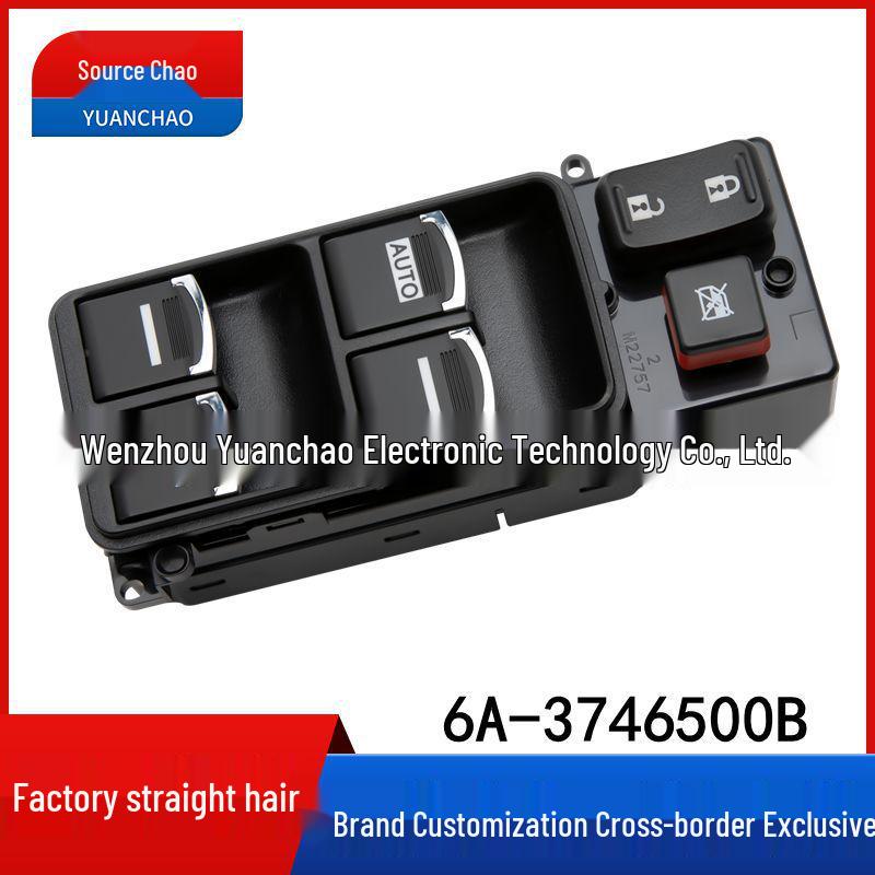 

BYD G6 Power Window Switch for Rui Si Rui Cars (5A-3746500, 6A-3746500B) Electric