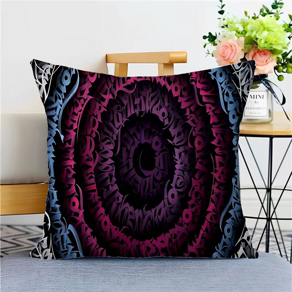 Pokras Totem Design Lampas Personalized picture text home decorative pillows Household Gifts 45x45cm