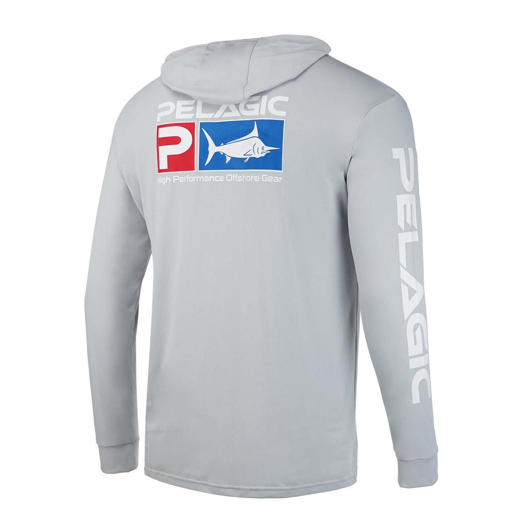 Pelagic Fishing Suit Men's and Women's Hooded Long Sleeve Shirt Outdoor Summer Sunscreen Clothing Breathable Quick Dry Fishing Suit