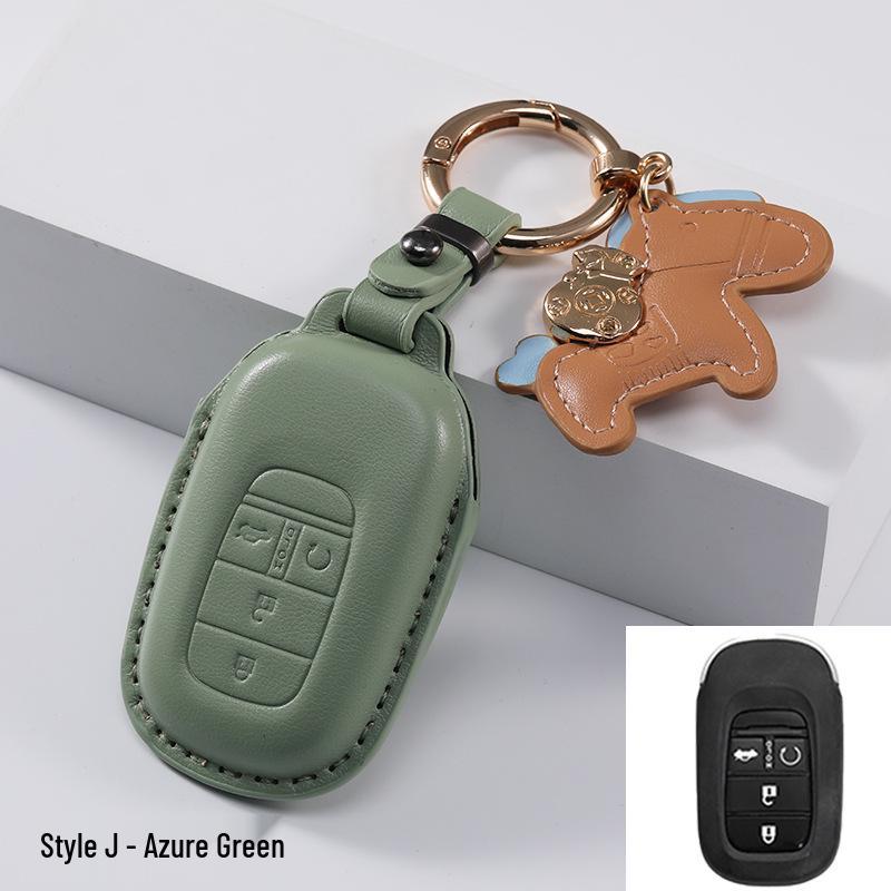 Honda Key Case for 25 Models: Civic, CR-V, Accord, Inspire, Fit, Odyssey - Cartoon Design for Men & Women