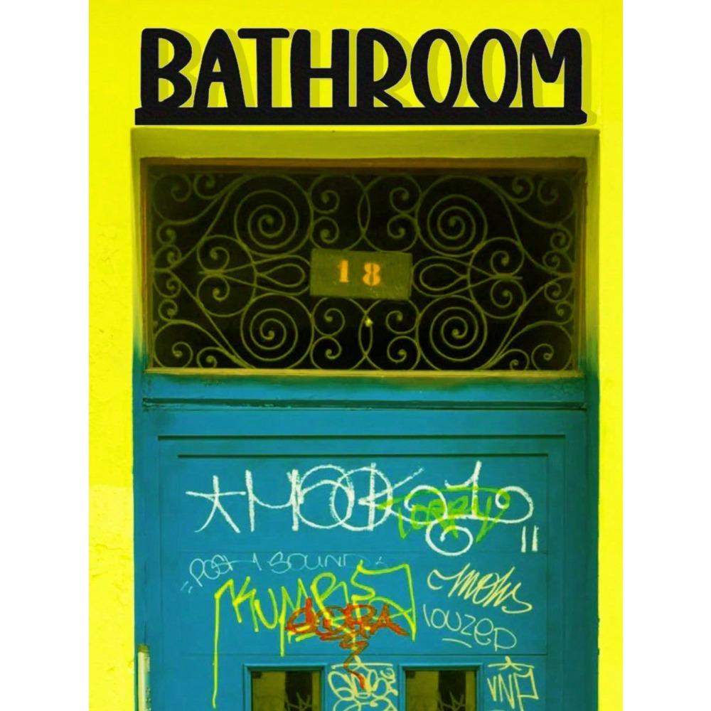 Metal Wall Art Decor Home Office Kitchen Plaque Sign