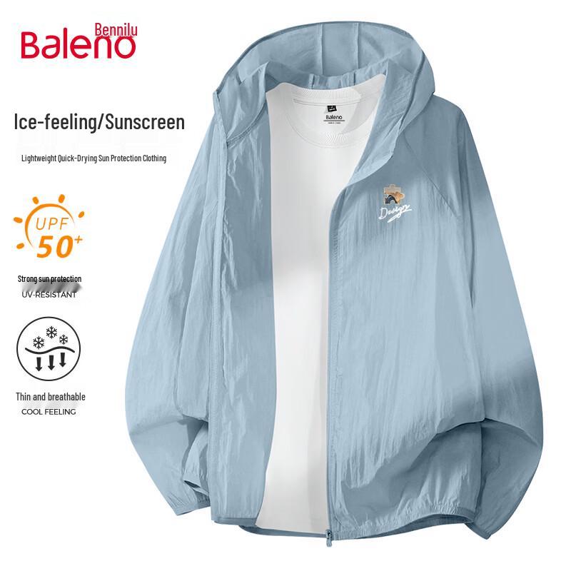 Baleno Men s Hooded UPF50+ Sun Protection Jacket 3XL