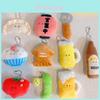 Japanese Izakaya-inspired Plush Food Mascot Keychains