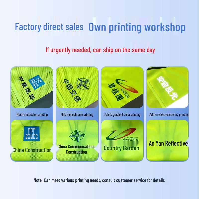 High-Visibility Multi-Pocket Reflective Safety Vest