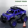 Children's Simulation Cool Buggy Toy Model Creative Realistic Inertia Buggy Pickup Truck Car Toys Pull Back Car Boy Toy Gifts