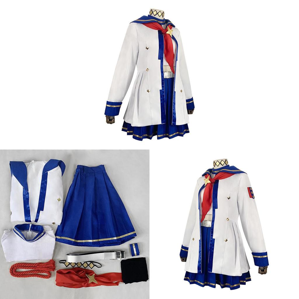 Pretty Derby Oguri Cap Cosplay Costume With Polyester Blend For Anime Role Play