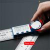 1 PC 2 In 1 Digital Angle Detector Scale Suitable for Woodworking Measurement Tools High Accuracy Mutifunction Tools
