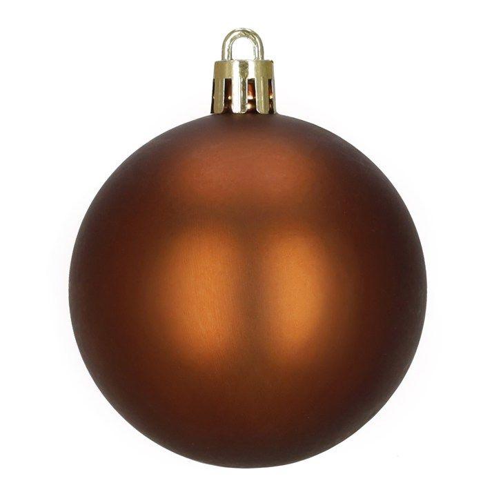 Boules de sapin de Noël - SPRINGOS - Ensemble de 37 pièces - Incassables - Marron doré - Décorations élégantes