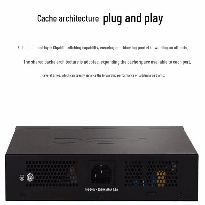 H3C S1205V-PWR 5-Port Gigabit Unmanaged PoE Switch