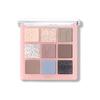 SWEET NIGHT Eyeshadow Palette Natural Color Matte and Pearl Texture Free Combination Suitable for All Women Compact with Mirror Eye Makeup Palette