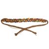 Colourful Wooden Bead Belts Ladies Waist Womens Braided Belt Ethnic Women Handmade Casual Wide
