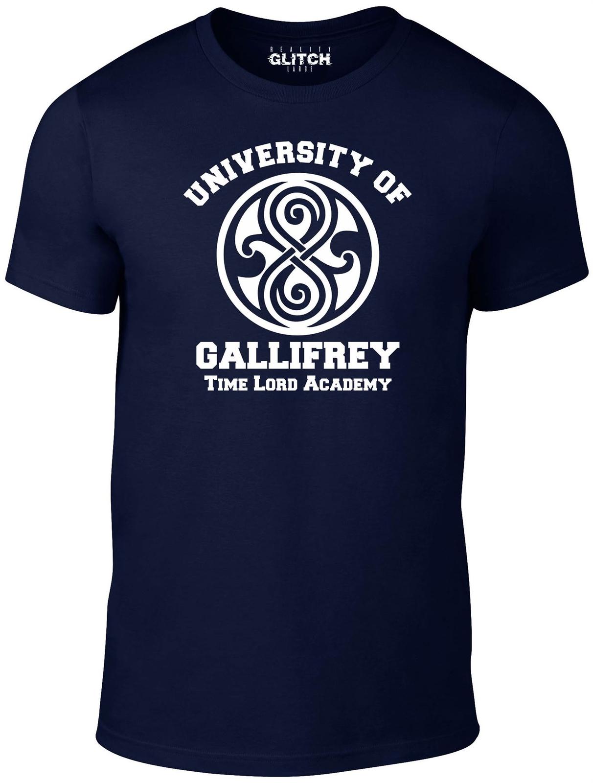 University of Gallifrey Men s T-Shirt Mens Womens Tees Top Dr Who Inspired Funny Fan Retro Gift S