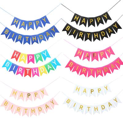 Európa a Amerika, Narodeninová párty, Párty potreby, Nápis HAPPY BIRTHDAY, Rekvizity na dekoráciu narodeninovej scény