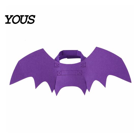 Pet Photo Prop Costume Cat Bat Wings, Halloween Costume, Puppy Cosplay Outfit, Wings Cute for Cats Dogs Party Dress Up Accessory