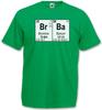 BR BA II LOGO T-SHIRT Breaking Walter Heisenberg White Meth Cook Bad-