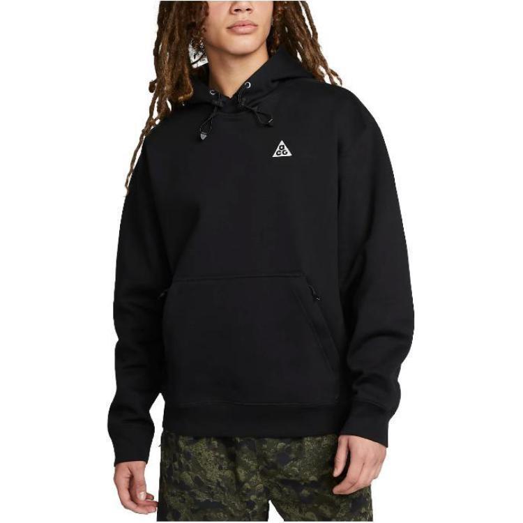 Nike ACG Therma-FIT Fleece Pullover Hoodie 'Black' Men's DZ3392-010