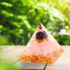 Orgonite Crystal Orgone Pyramid Tower Energy Nature Reiki Healing Chakra 6cm x 6cm (26)