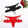 Damen Sexy Spitzen Tanga Höschen Nahtlose T Zurück Durchsichtige Spitze Bikini Höschen